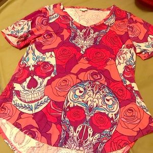 Lularoe classic fun sugar skulls